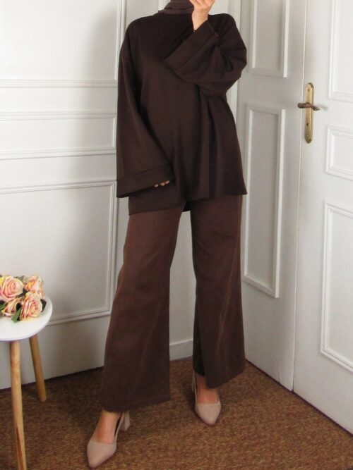 Pull Oversize - Marron