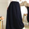 Jupe opaque Emma - Bleu nuit
