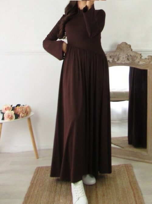 Robe Fiona - Marron