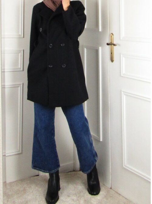 Manteau Tania - Noir