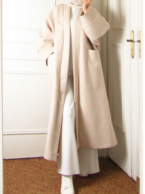 Manteau/Gilet Oversize - Beige