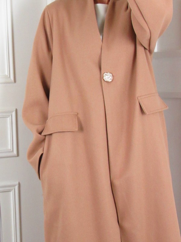 Manteau long femme - Camel