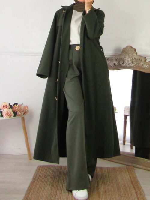 Manteau Alma - Vert kaki
