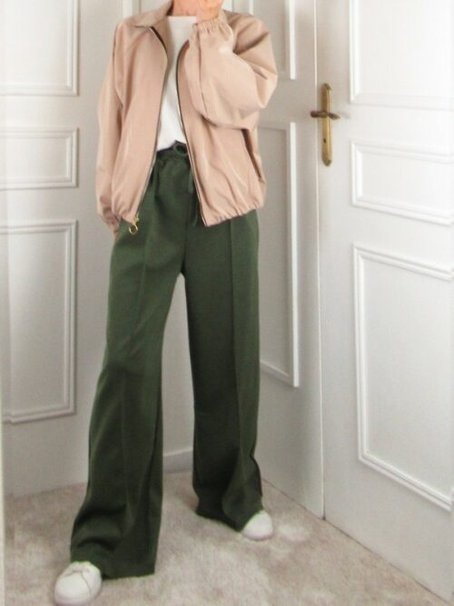 Pantalon jogging - Vert kaki