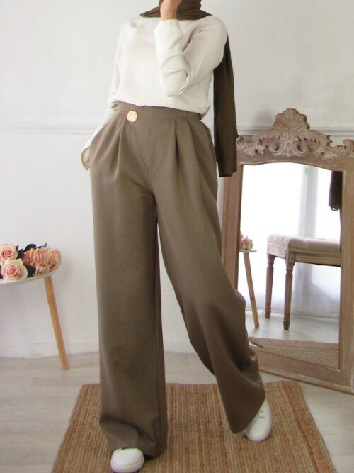 Pantalon élégance - Taupe