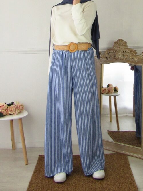 Pantalon printemps - Bleu jean