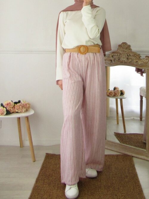 Pantalon printemps - Rose