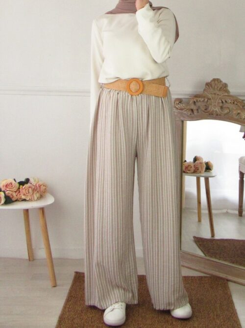Pantalon printemps - Taupe