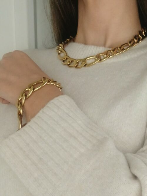 Ensemble collier et bracelet