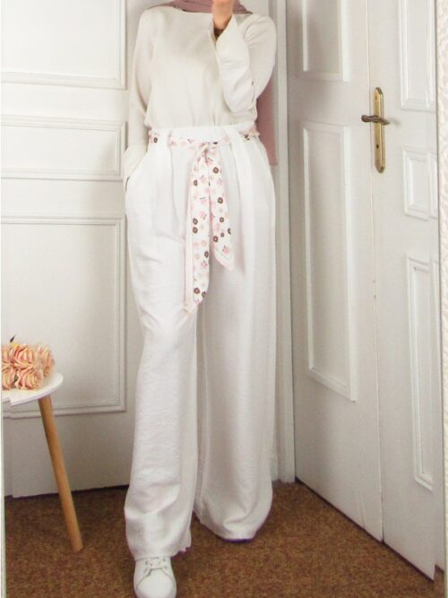 Pantalon Maeva - Blanc