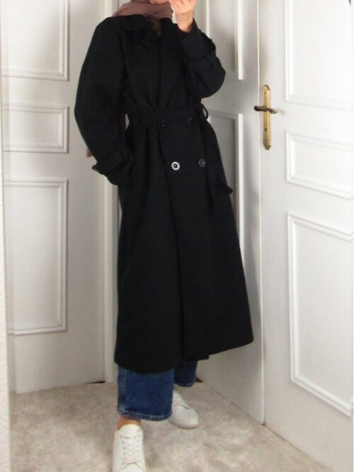 Manteau Anna - Noir