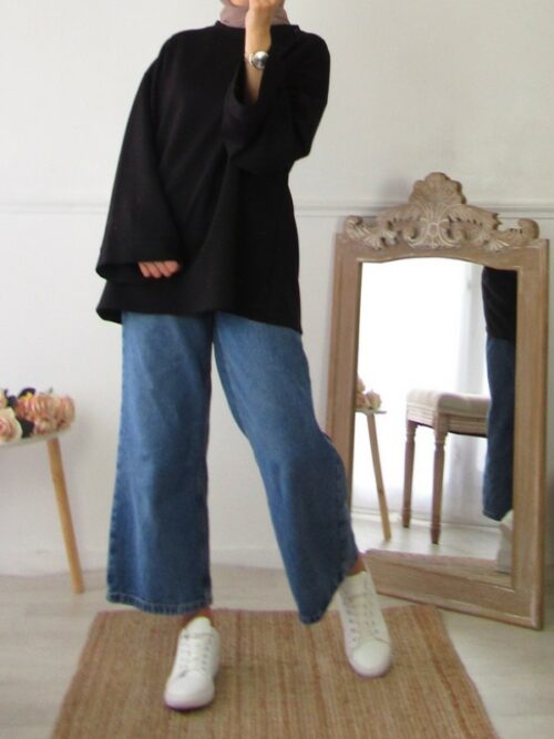 Tunique Oversize - Noir