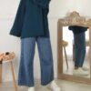Pull Oversize - Bleu canard
