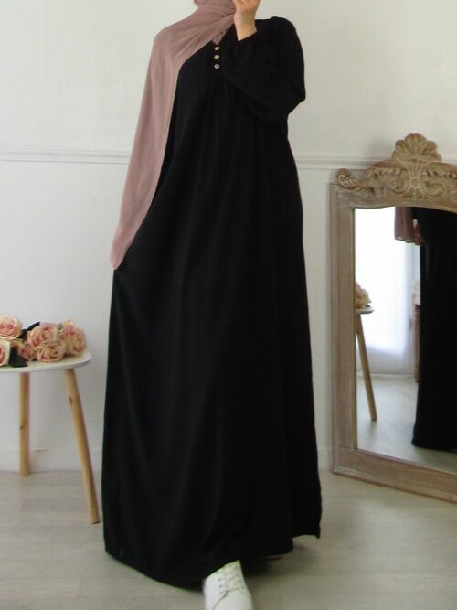 Robe Noura - Noir