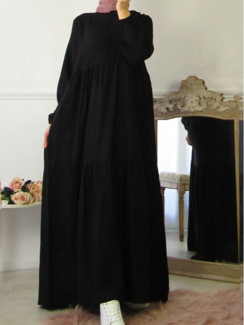 Robe Inès - Noir