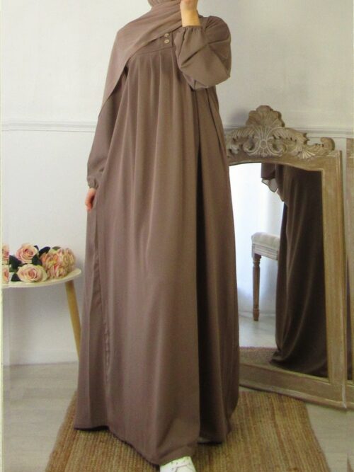 Robe Houda - Taupe