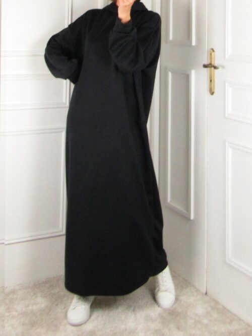 Robe à capuche - Noir