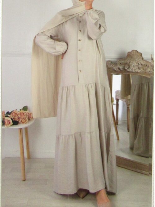 Robe Iris - Beige