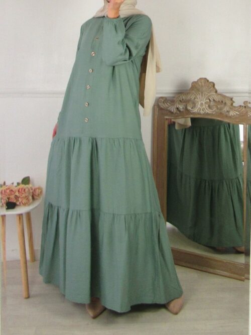 Robe Iris - Vert d'eau