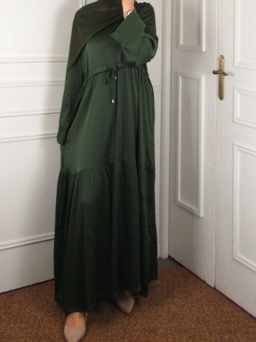 Robe Asma - Vert kaki