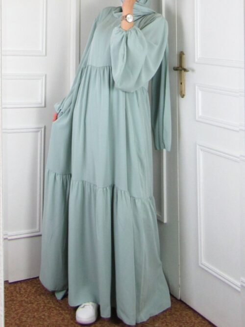 Robe Amal - Vert d'eau