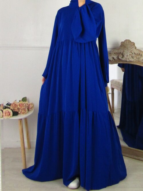 Robe Amal - Bleu roi