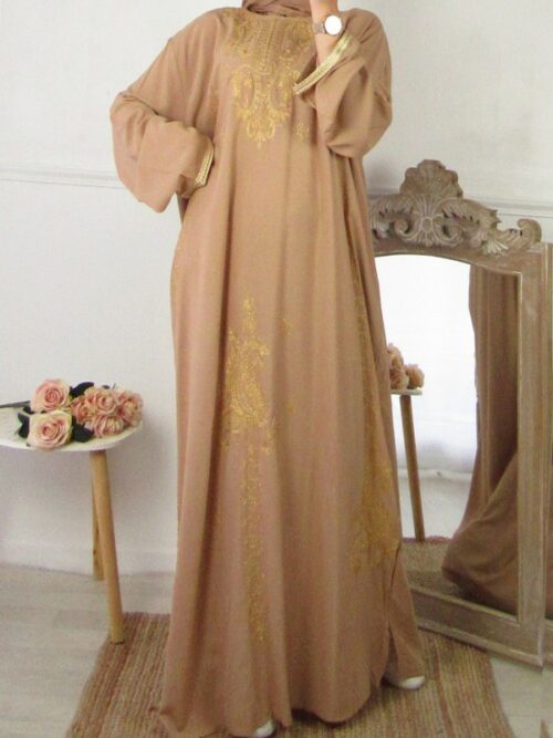 Robe Dounia - Camel