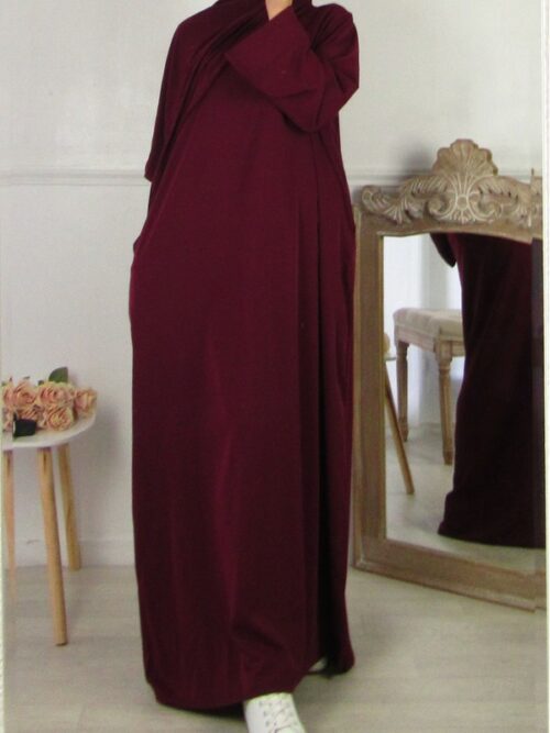 Robe Sofia - Bordeaux