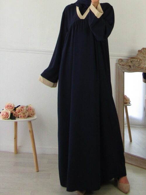 Robe Selma - Bleu nuit