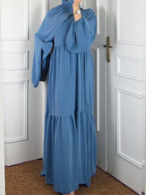 Robe Amal - Bleu jean