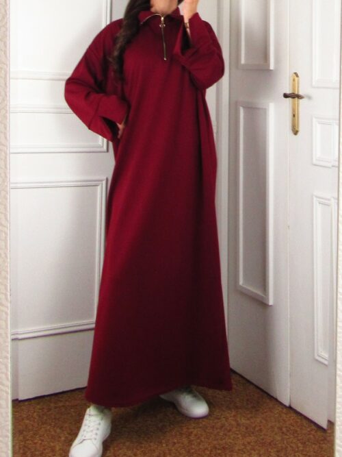 Robe confort - Bordeaux