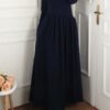 Robe élégance - Bleu Marine