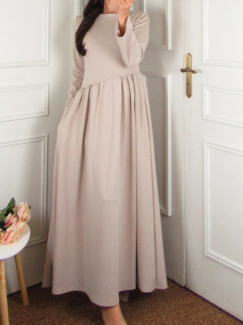 Robe élégance - Beige