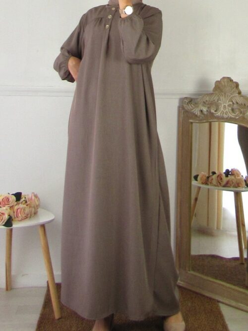 Robe Amalia - Taupe
