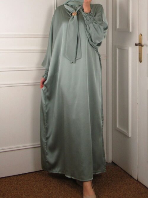 Robe Farah - Vert d'eau