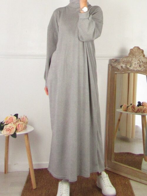 Robe Eline - Gris clair