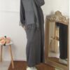 Robe Eline - Gris souris