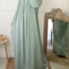 Robe Houda - Vert d'eau