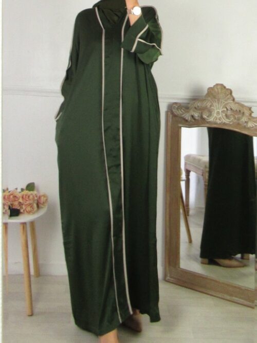 Robe Jasmine - Vert kaki