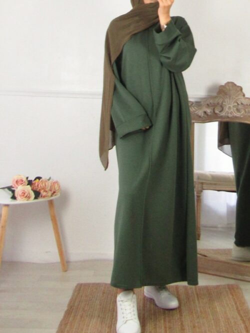 Robe Maya - Vert kaki