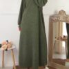 Robe Eline - Vert kaki
