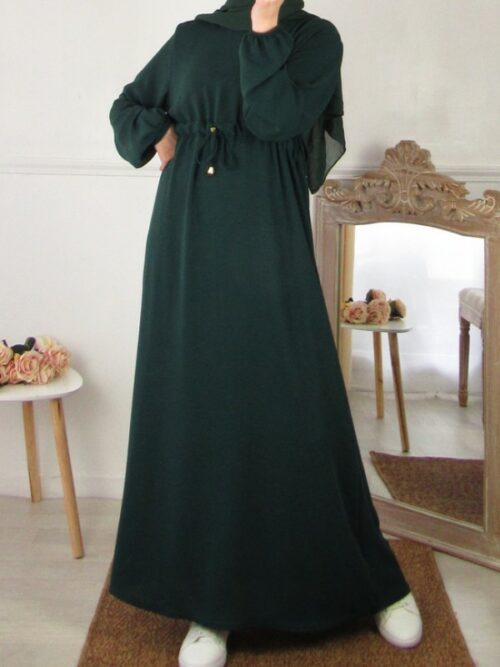 Robe Lara - Vert émeraude
