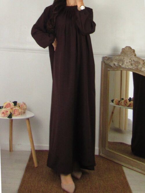 Robe Amal - Chocolat