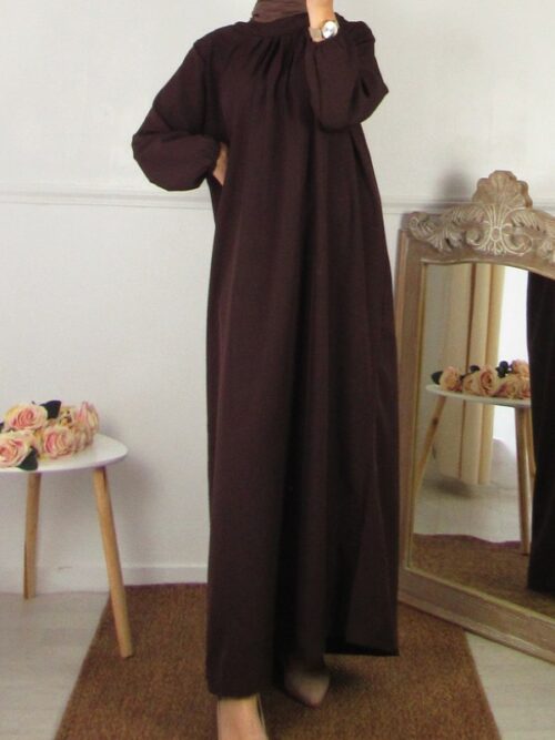 Robe Célia - Marron