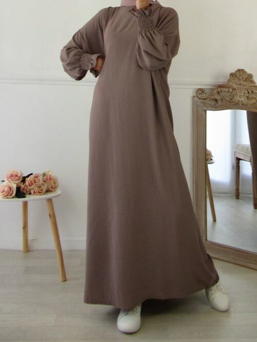 Robe Yasna - Taupe