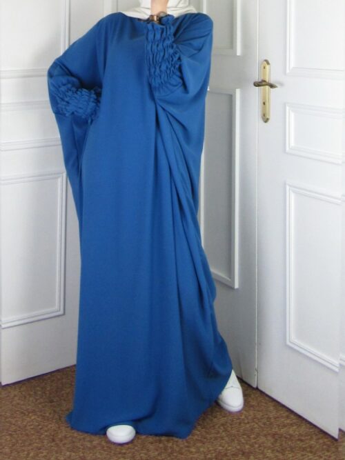 Robe papillon - Bleu jean