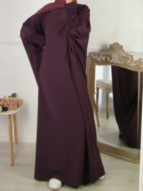 Robe papillon - Prune