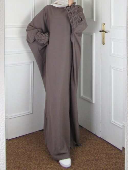 Robe papillon - Taupe