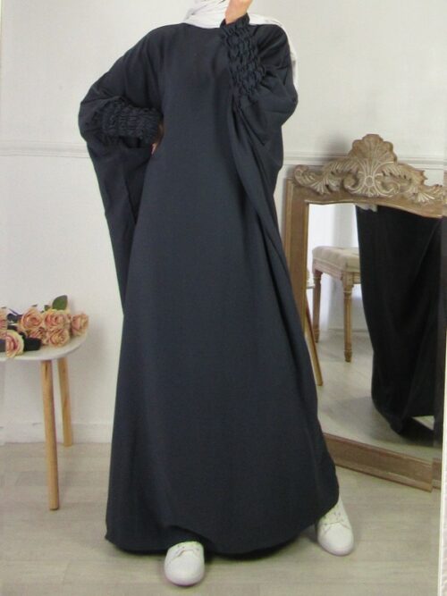 Robe papillon - Gris souris