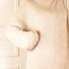 Robe pull Hiver - Beige